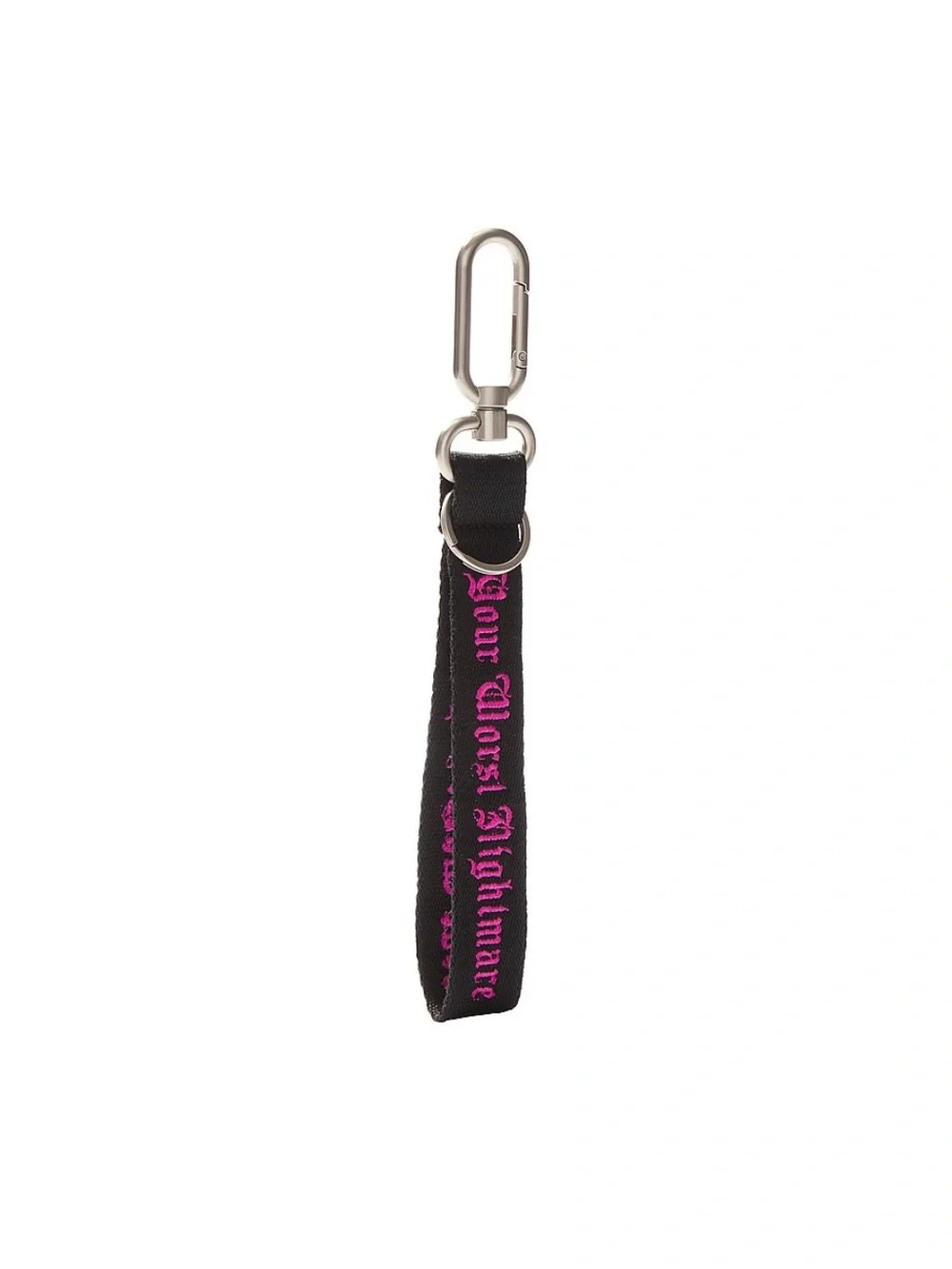 New Victoria’s Secret PINK Keychain Strap Wristlet Halloween Worst Nightmare